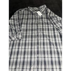 synergy mens button down shirt Long Sleeve 3xl *NWT*